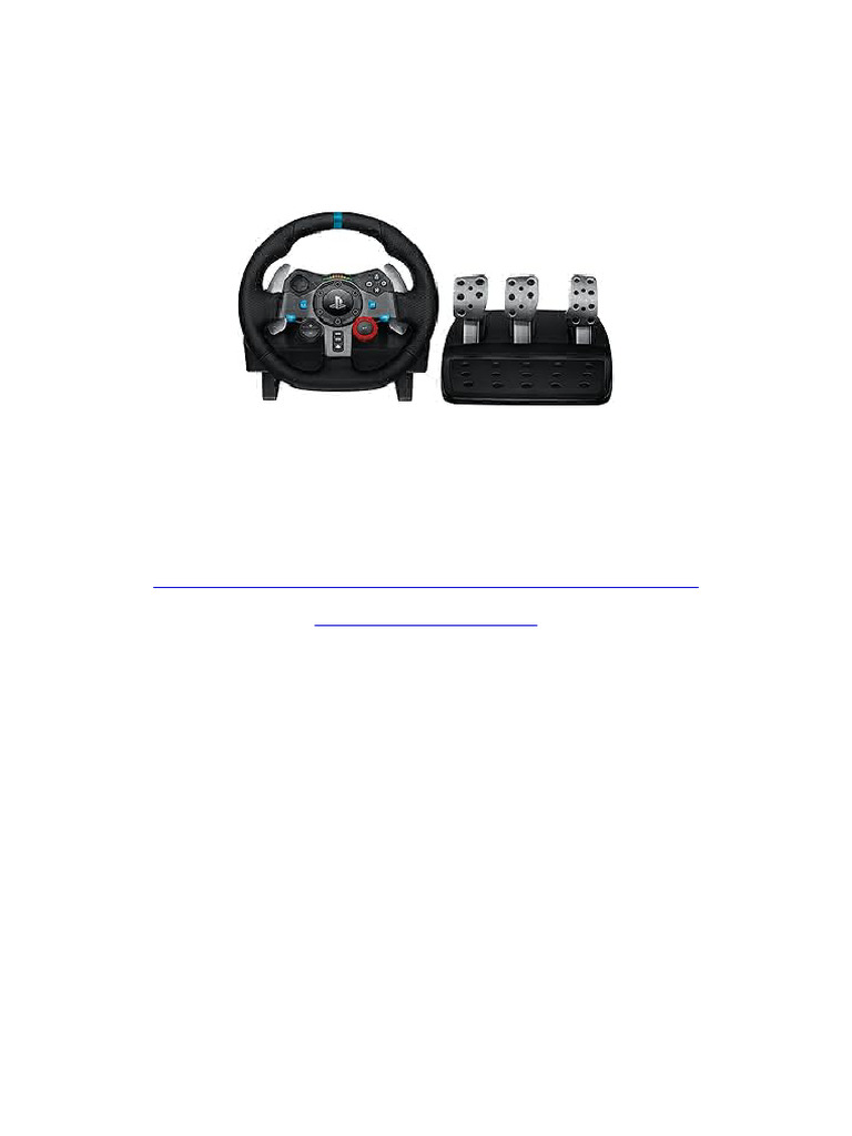 best Logitech G29 Gaming Driving Force racing wheel twin engine force ...