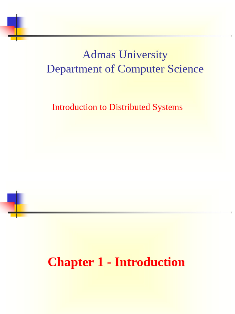 Introduction to Distributed Systems Overview | PDF | Distributed ...