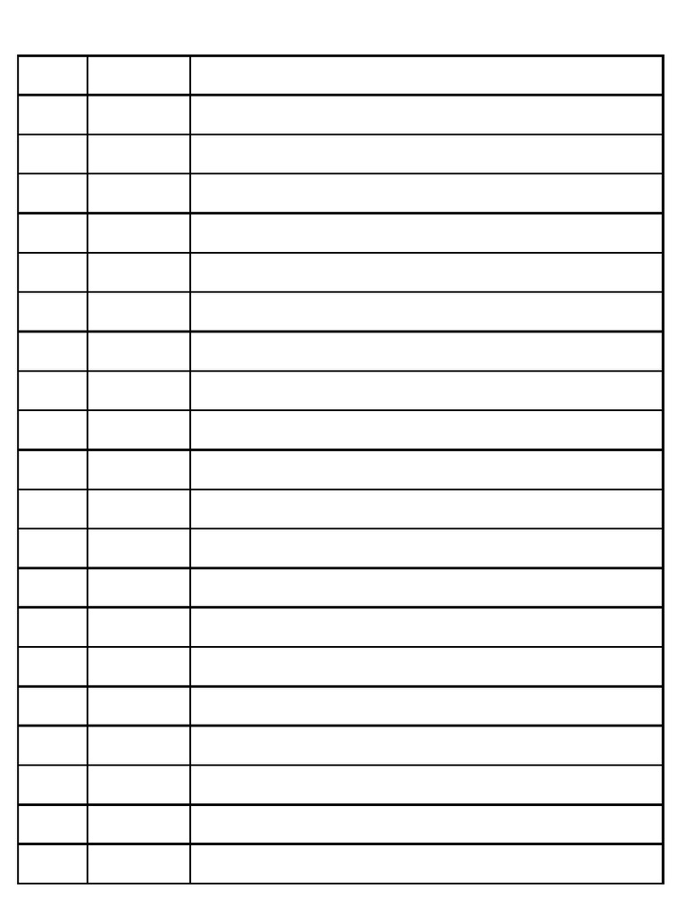 Student Roll Numbers and Names List | PDF