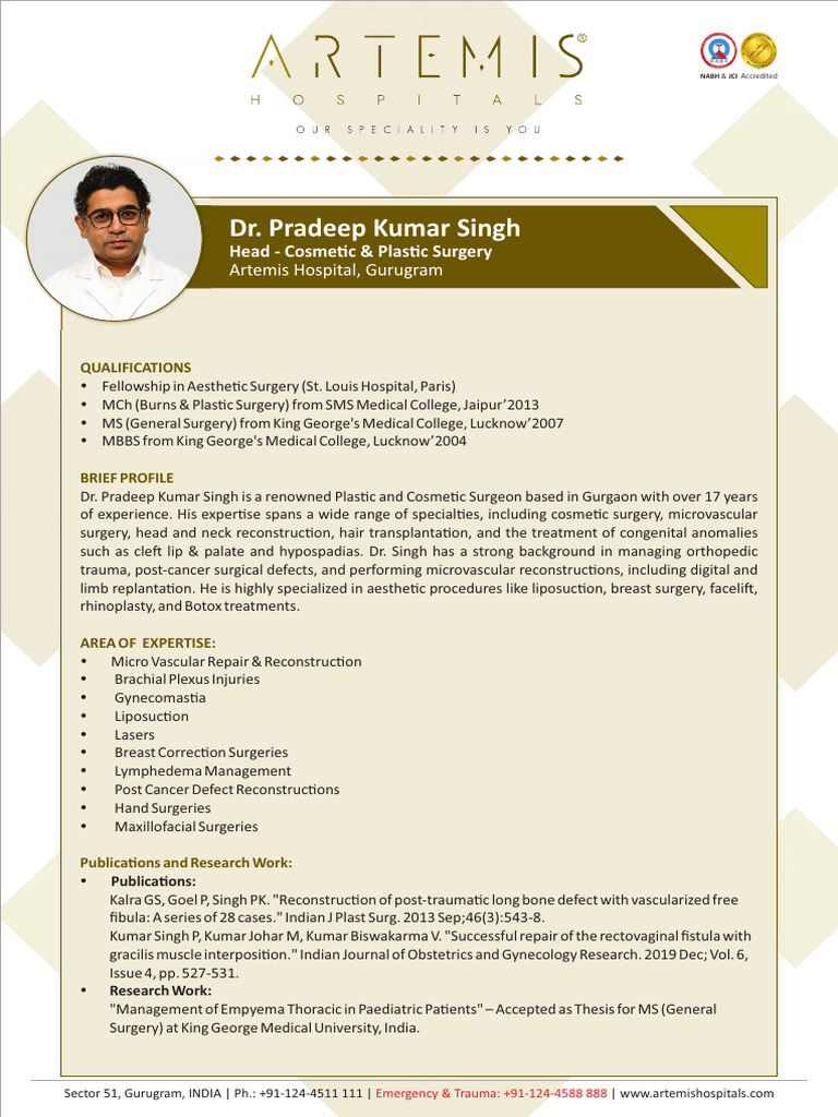 Dr. Pradeep Kumar Singh | PDF