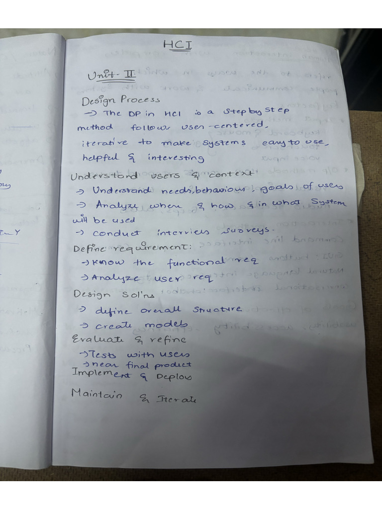 Unit - 2 Hci | PDF
