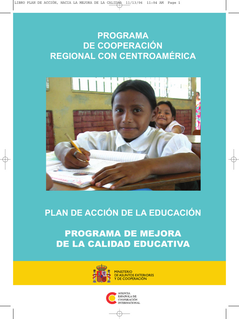 Mejora de la Calidad Educativa en CA | PDF | Centroamérica | Enseñando