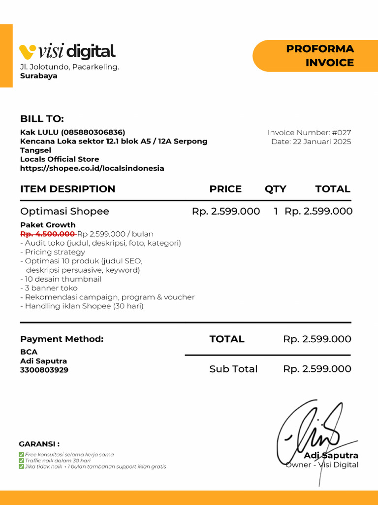 INV Localsindonesia | PDF