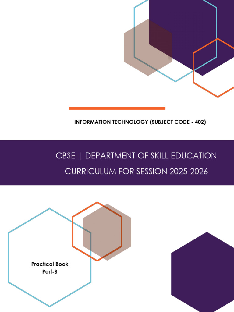 IT Curriculum 2025-2026 for Grade IX | PDF | Spreadsheet | Text