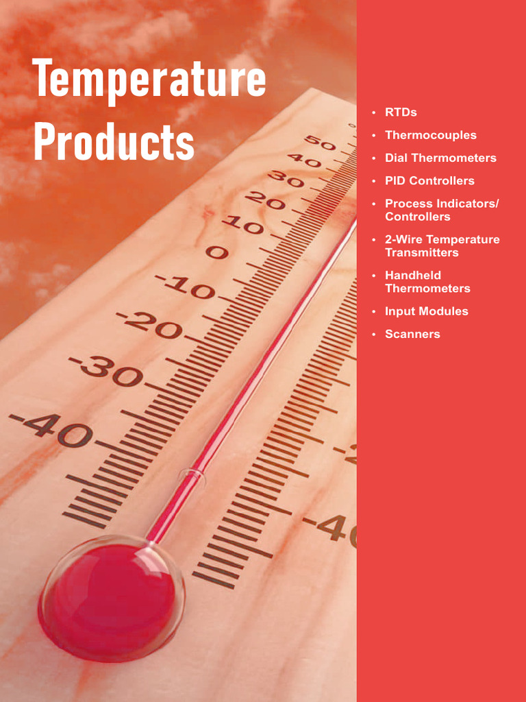 Comprehensive Temperature Measurement Solutions | PDF | Thermocouple ...