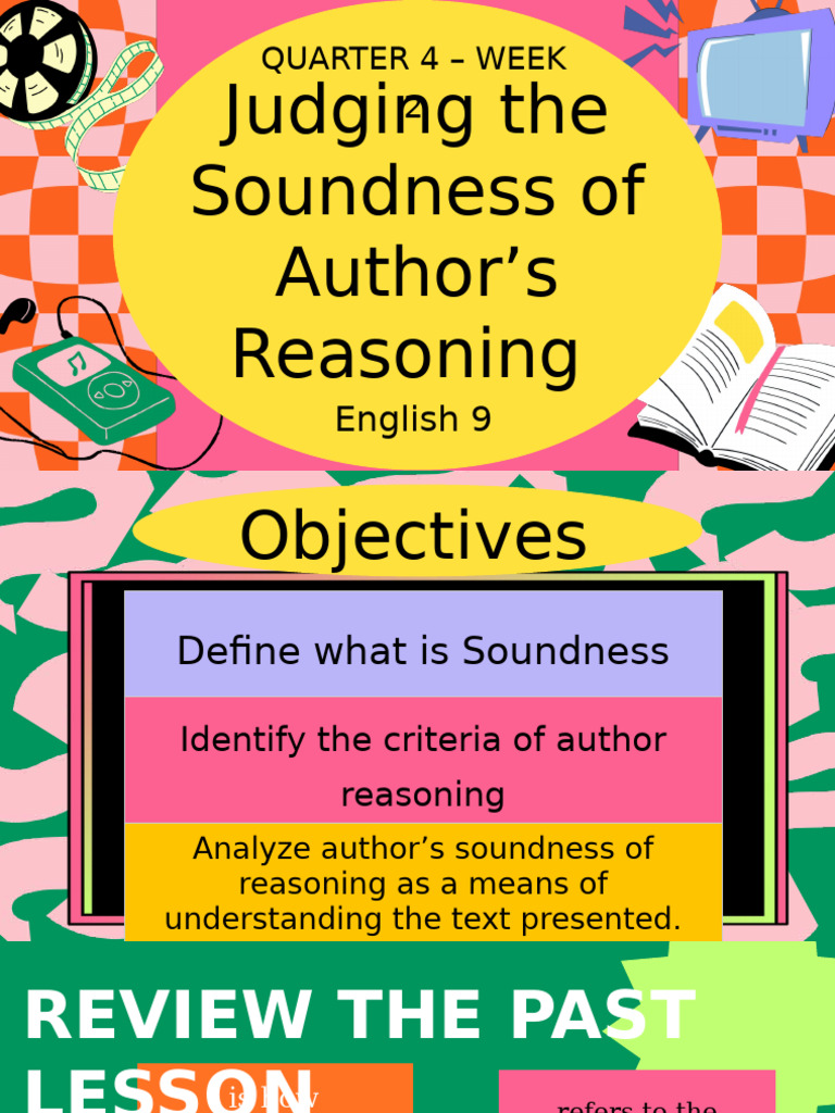 Evaluating Author's Sound Reasoning | PDF | Argument | Reason