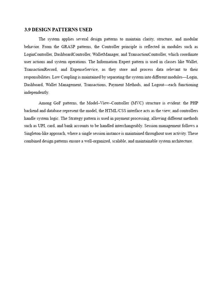 Design Patterns in System Architecture | PDF