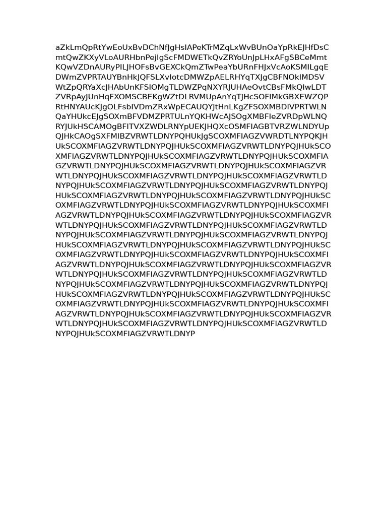 Unique Document Analysis Output | PDF