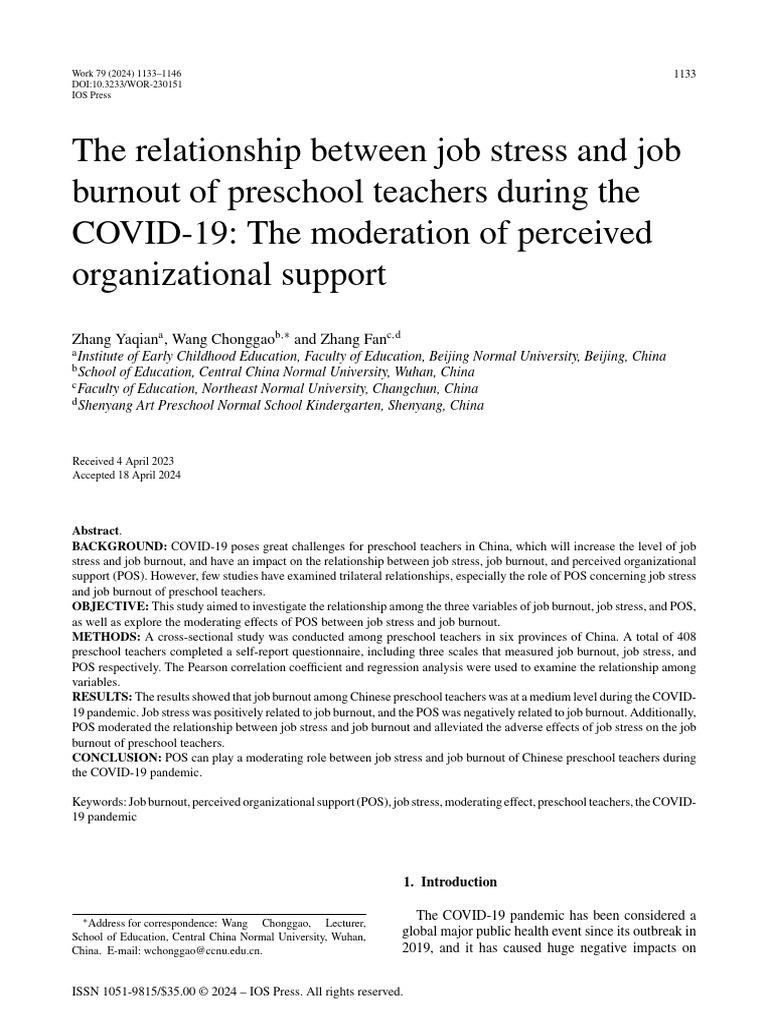 A-F2_The Relationship Between Job Stress and Job Burnout of Chinese ...