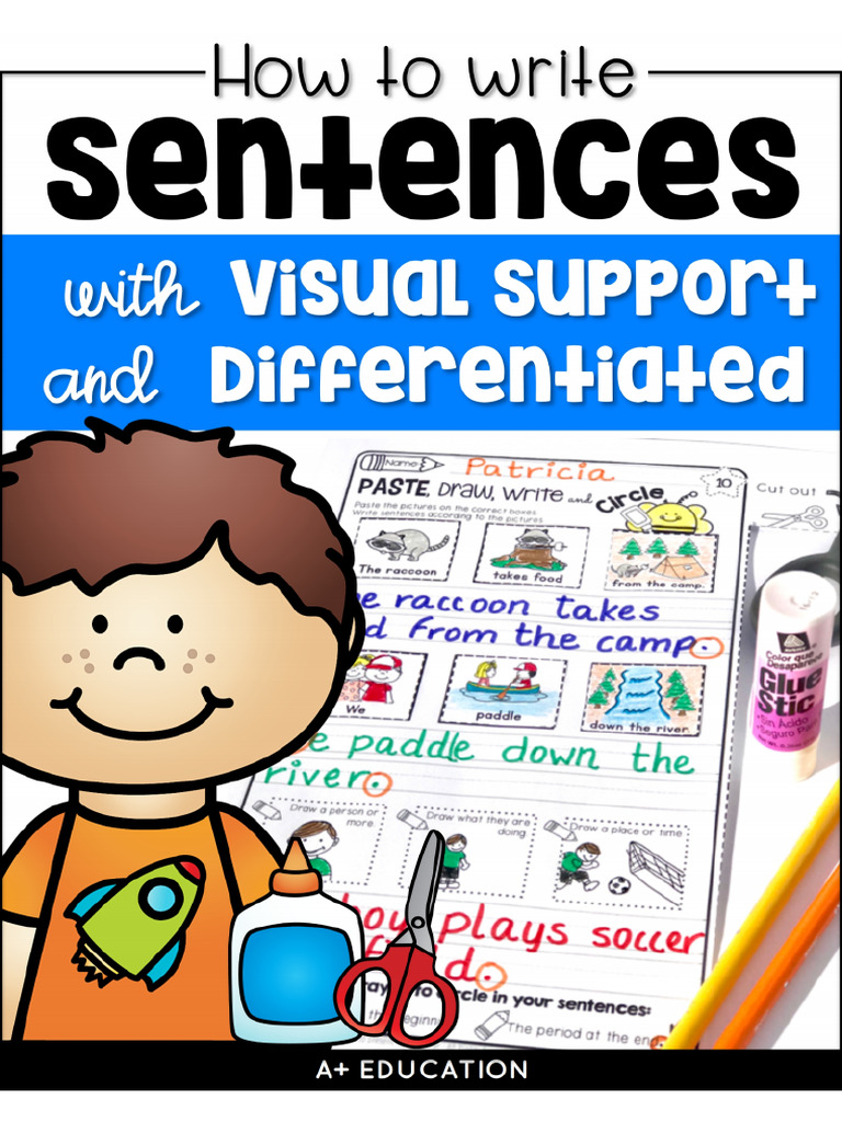 Sentence Writing and Cut and Paste Sentence Structure | PDF