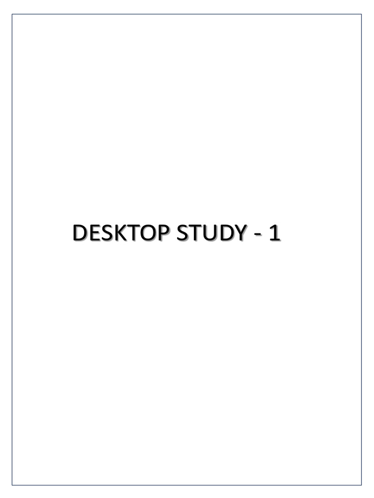 desktop study of hospital | PDF | Geographic Information System
