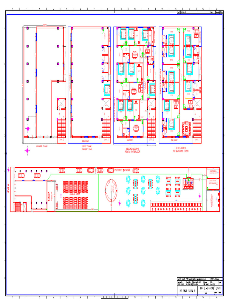Detailed Floor Plan for Residential Units | PDF | Room | Home Economics
