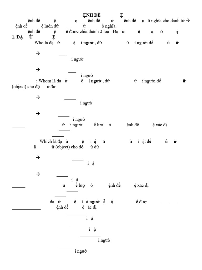 Theory Relative Clause | PDF