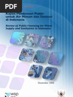 Download Kajian Pendanaan Publik untuk Air Minum dan Sanitasi di Indonesia by Oswar Mungkasa SN98609973 doc pdf