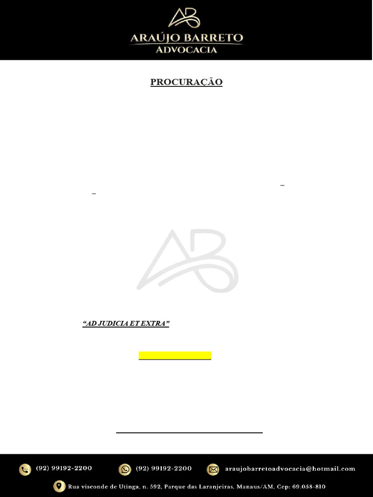Procuração de Simone Miranda Moreira | PDF