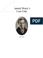 Samuel Morse's Lost Code