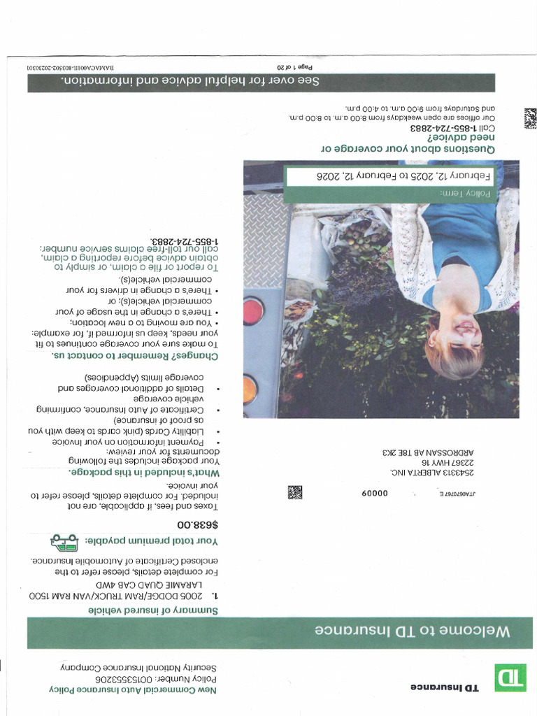 TD Insurance Commercial | PDF