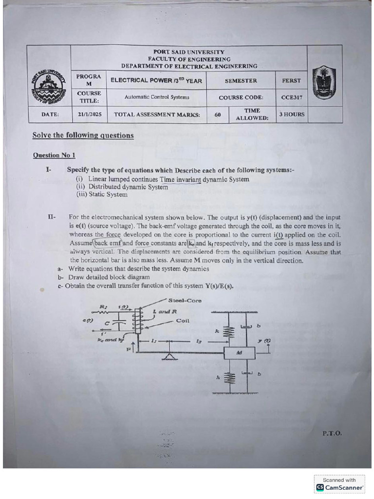 Final 2025 Control | PDF