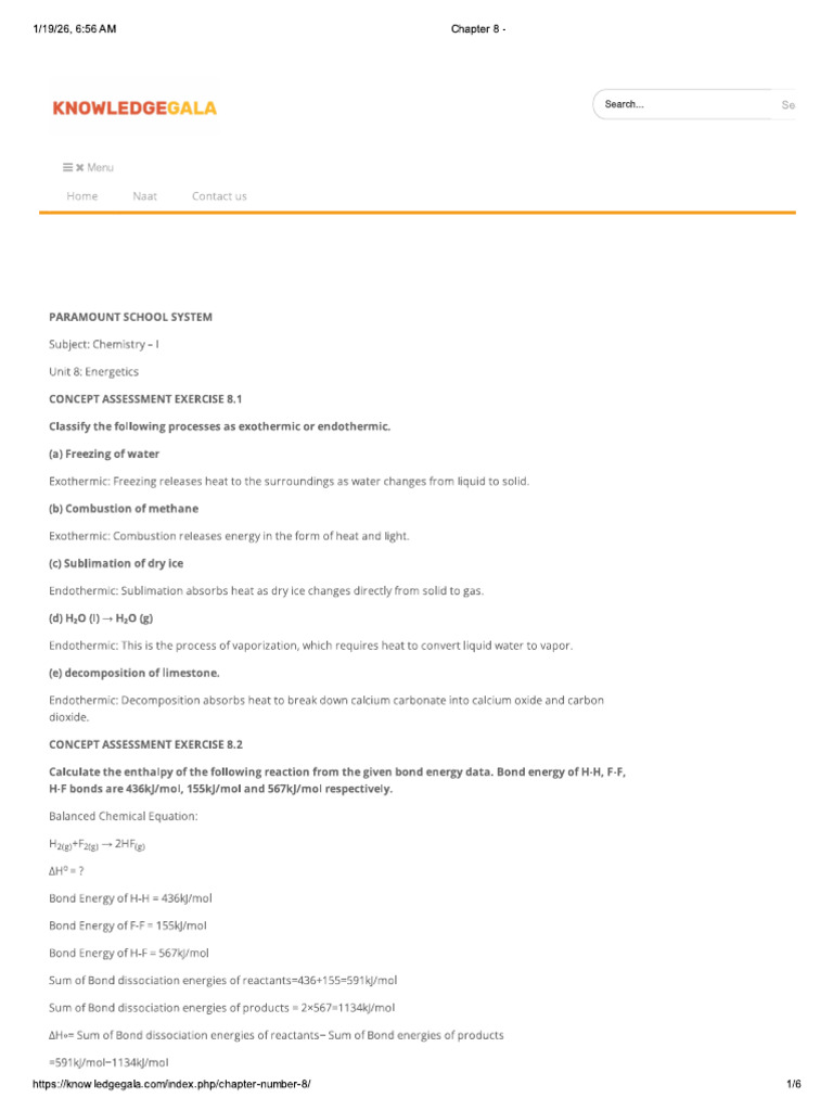 CHP 8 | PDF