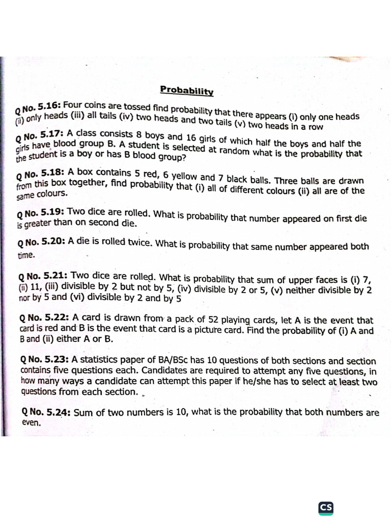 Probability | PDF