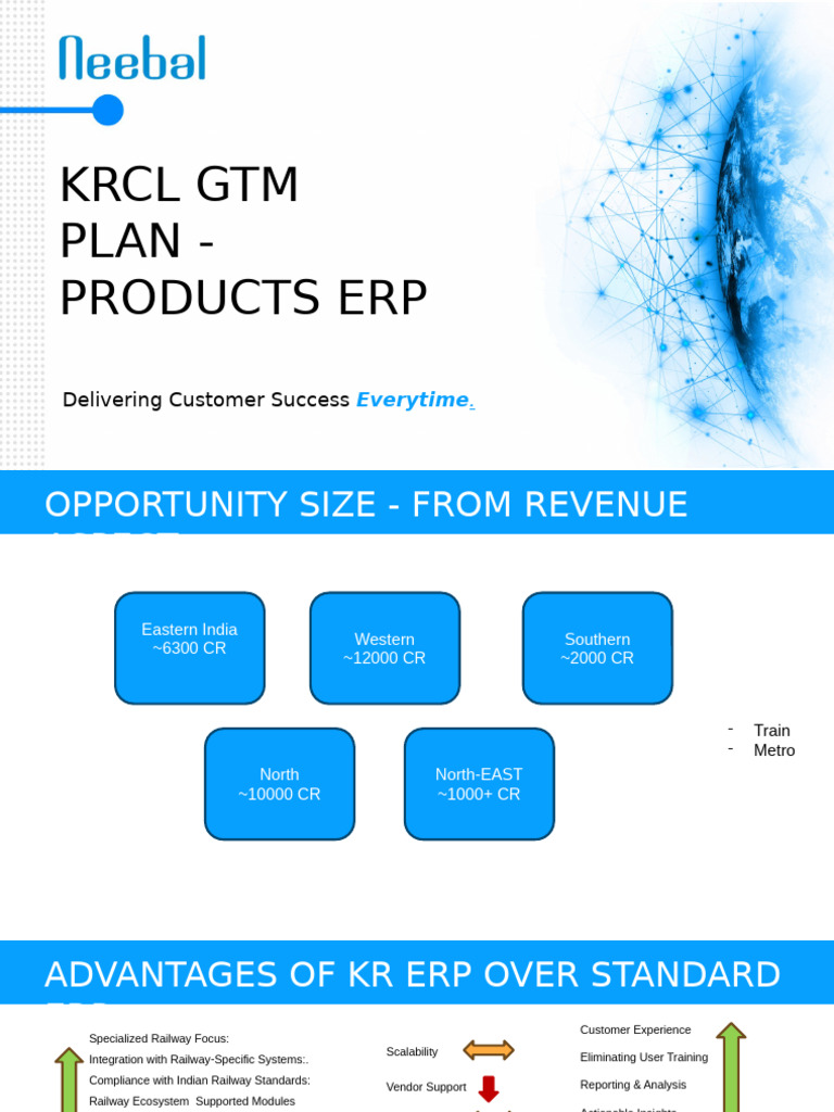 KRCL ERP Plan: Optimizing Railway Operations | PDF | Enterprise ...