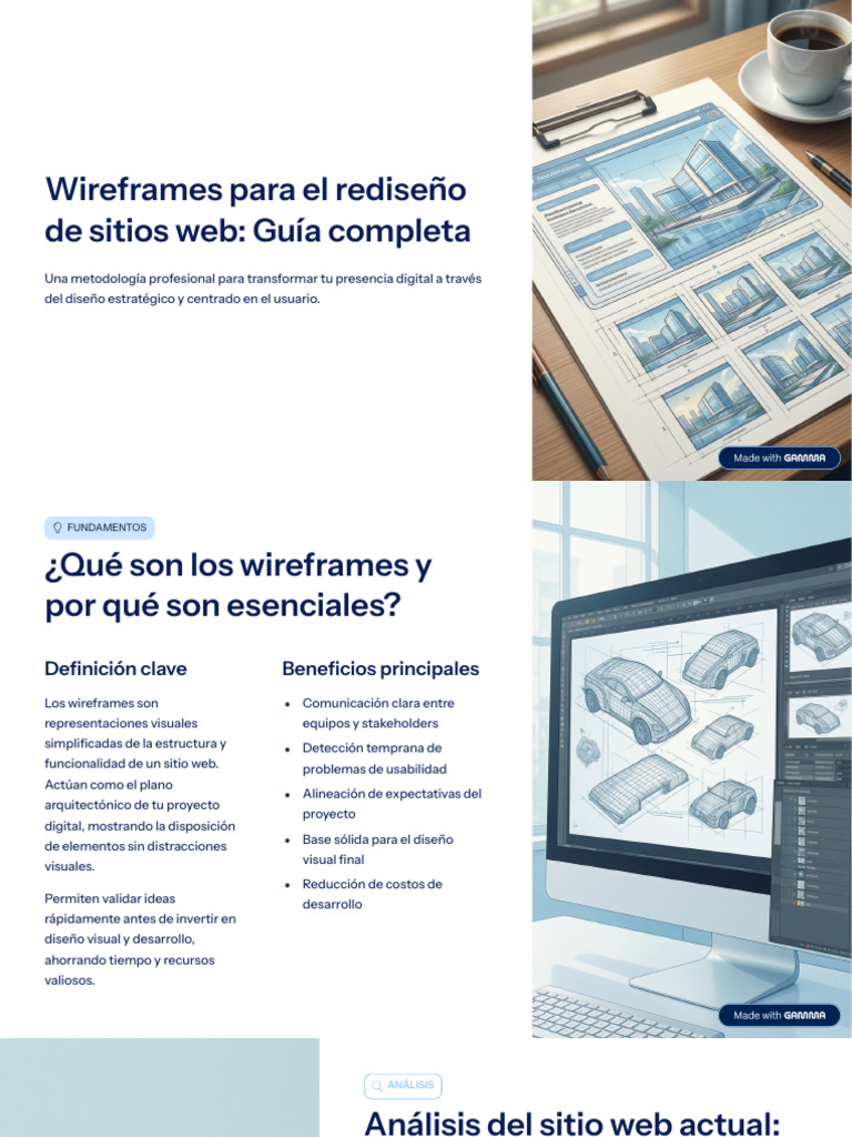 Wireframes Para El Rediseno de Sitios Web Guia Completa | PDF ...