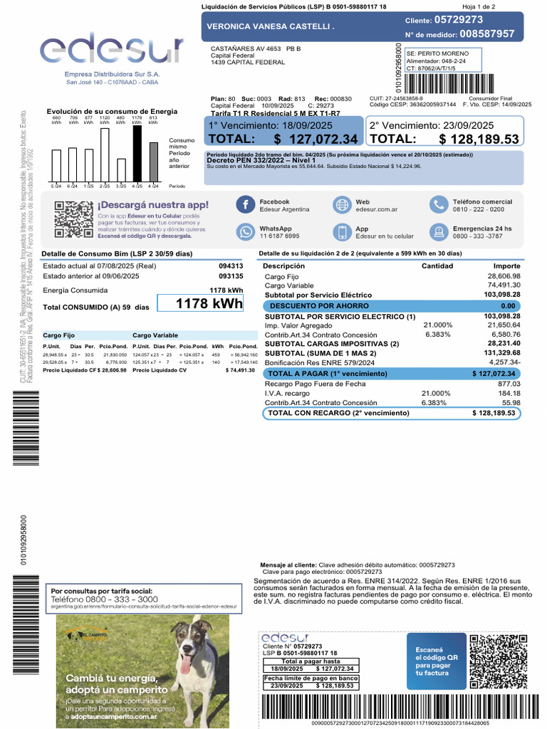 20250910_E_66700270-9139001335109 | PDF | Tarjeta de débito | Visa Inc.