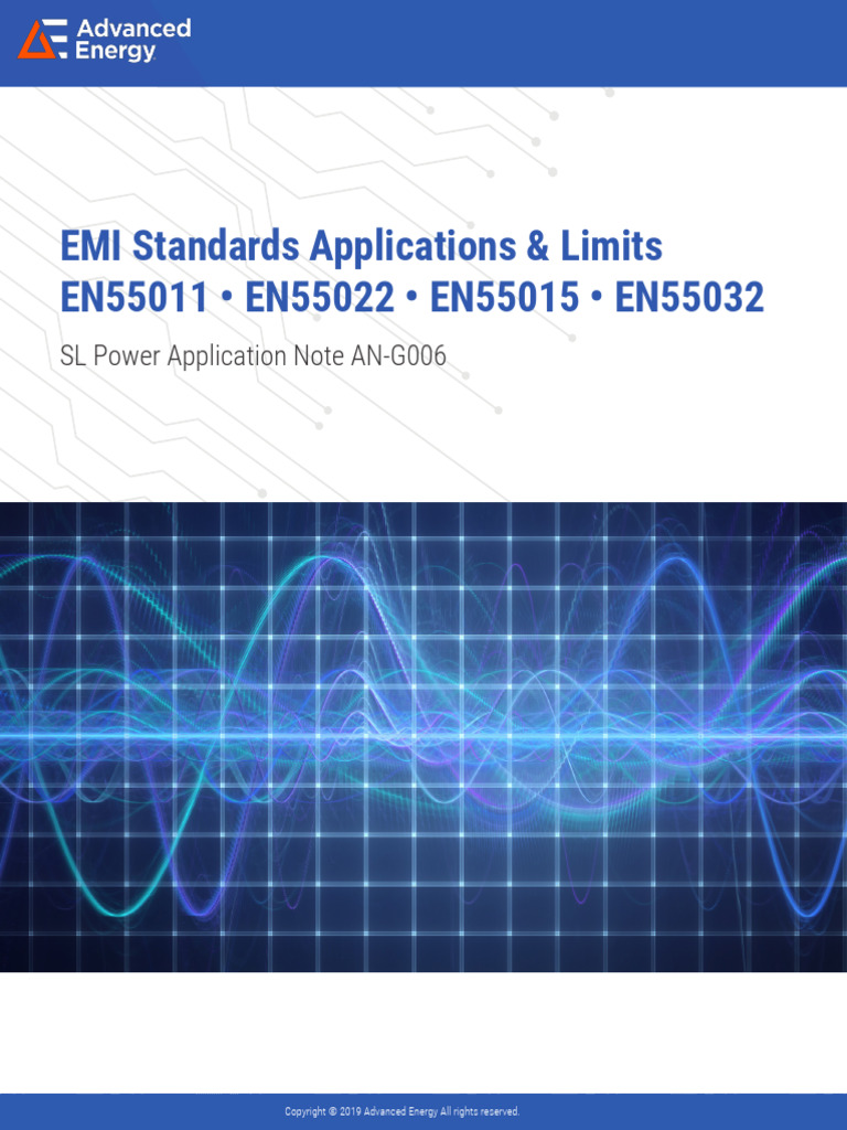 AN EMI Standards | PDF | Electromagnetic Interference | Hertz
