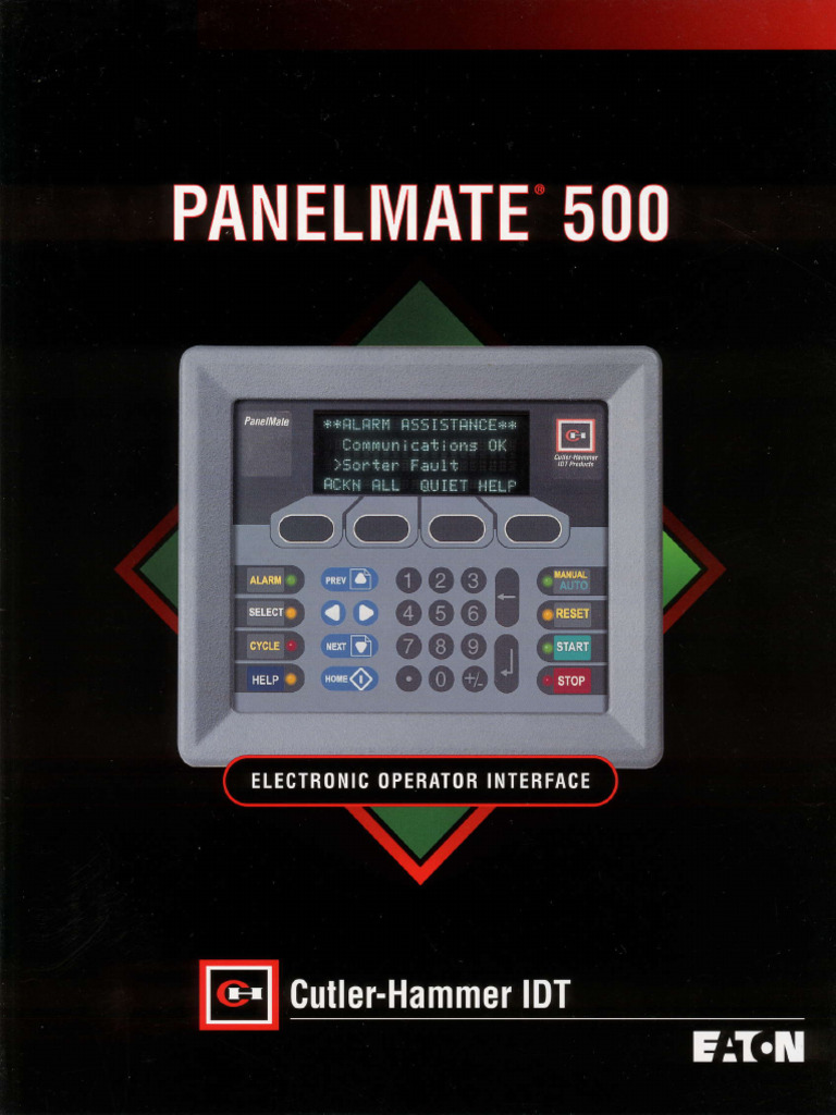 PanelMate Series 500: Smart Operator Interface | PDF