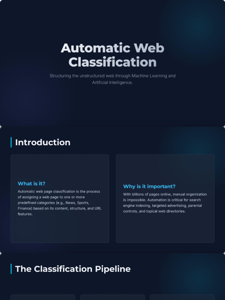 Automatic Web Classification | PDF