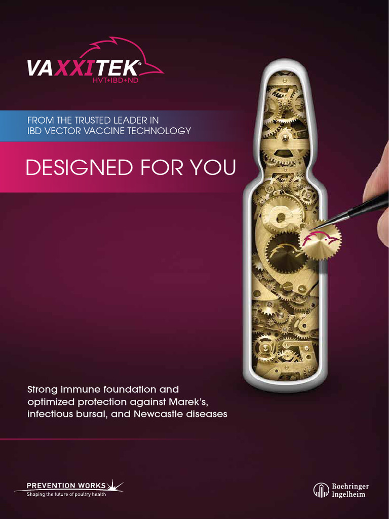VAXXITEK® HVT+IBD+ND Vaccine Overview | PDF | Infection | Inflammatory ...