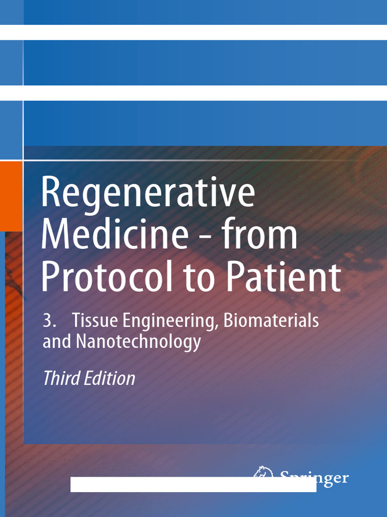 Tissue Engineering in Regenerative Medicine | PDF | Regeneration ...