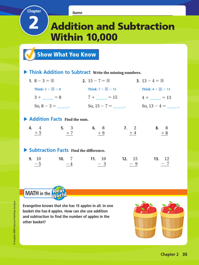 Addition and Subtraction Strategies for Kids | PDF | Subtraction ...