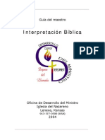 Interpretacion Biblica