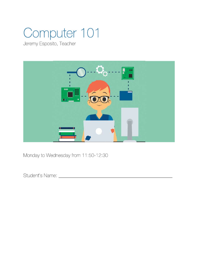 Computer 101 Student Material | PDF