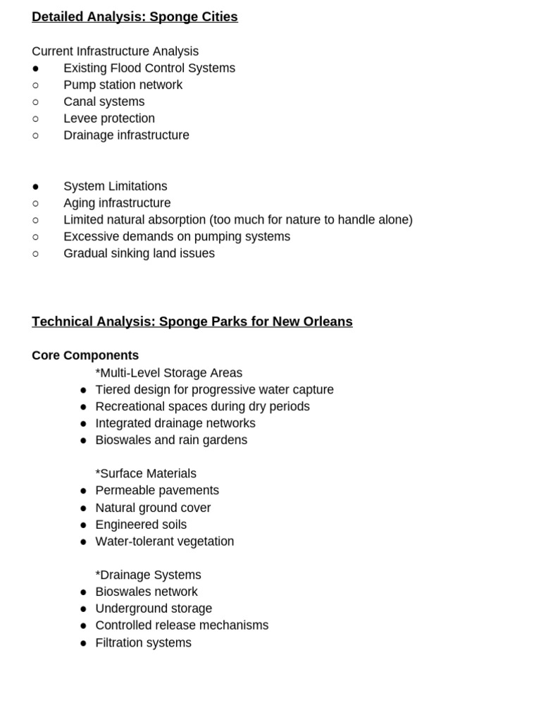 Sponge Cities: Flood Management Solutions | PDF | Infrastructure | Flood