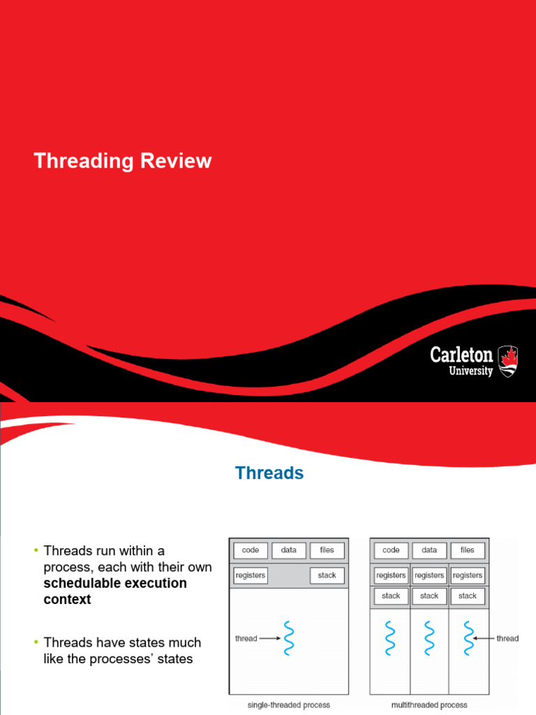 Threading and CPU Scheduling Concepts | PDF | Scheduling (Computing ...