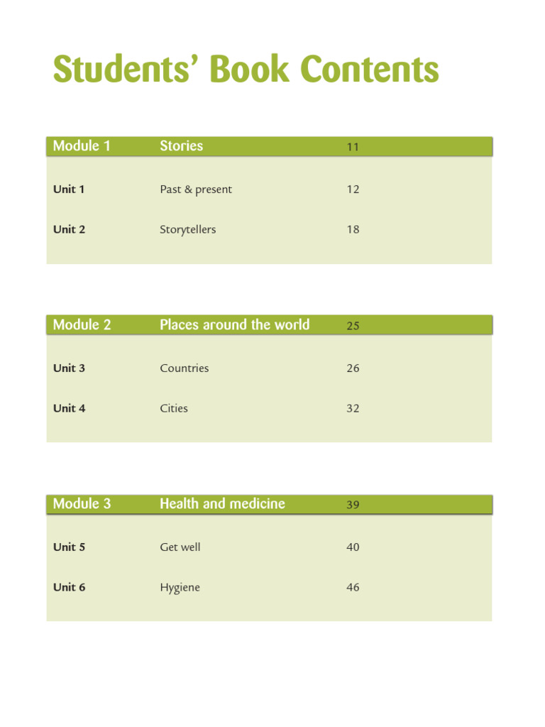 Students' Book Module Overview | PDF | Newspapers | Storytelling