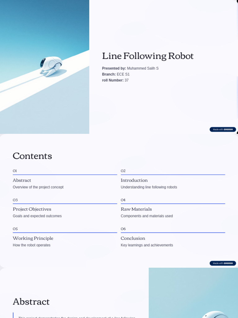 Line-Following-Robot.pptx_20251121_085536_0000 | PDF | Robot | Robotics