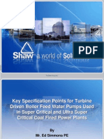 Turbine Driven BFP Presentation - Shaw