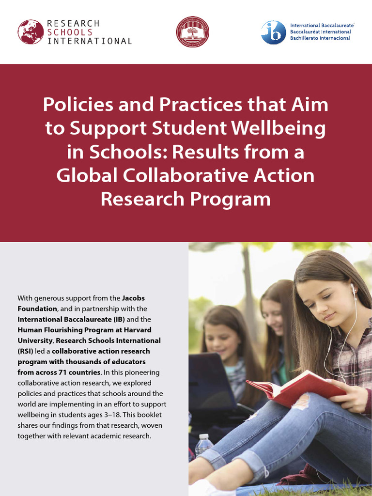 Global Strategies for Student Wellbeing | PDF | Teachers ...