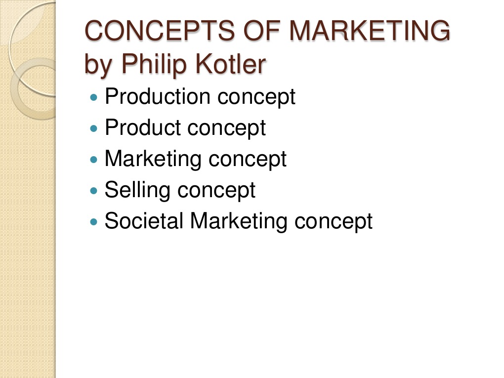 Concepts of Marketing by Philip Kotler | PDF | Marketing | Economies