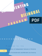 Implementing A Bilingual Program