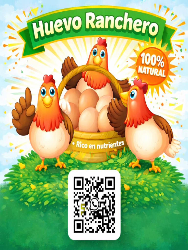 Cartel Huevo Ranchero 1x1m-1 | PDF