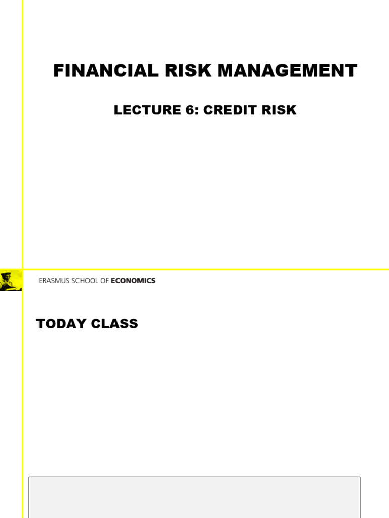 Credit Risk Management Insights | PDF | Finance & Money Management | Credit