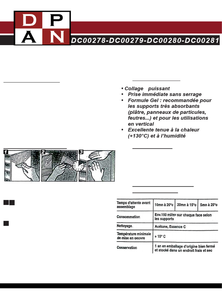 Colle Néoprène : Guide d'Utilisation et Avantages | PDF | Adhésif ...