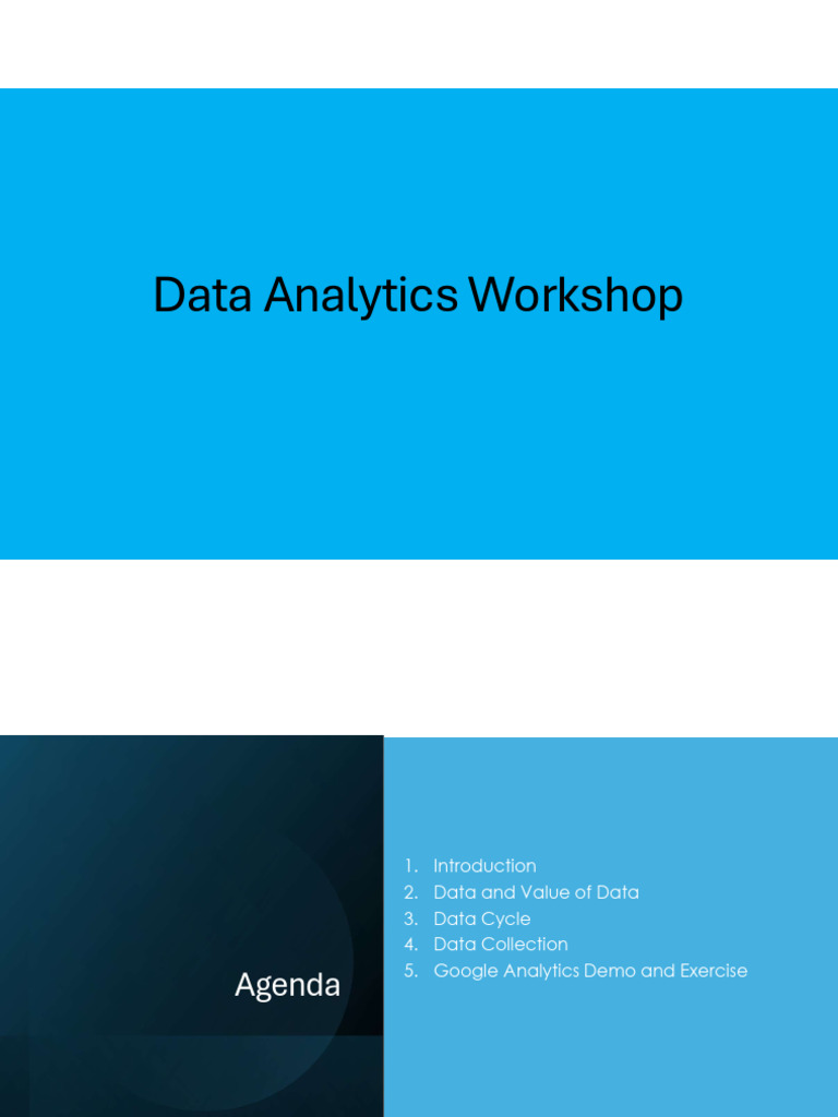Data Analytics using Google Analytics 4 | PDF | Data | Analytics