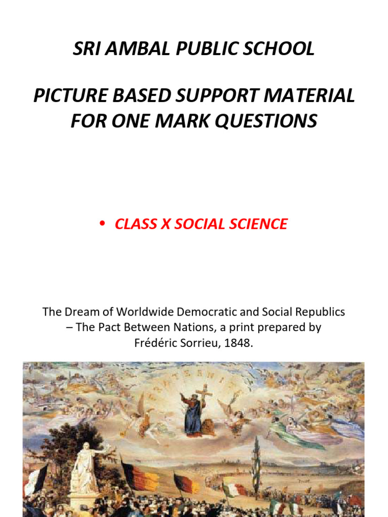 Class X Social Science Visual Aids | PDF | German Empire | Mahatma Gandhi