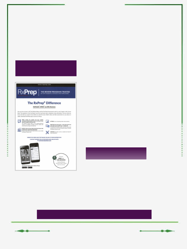 RxPrep course book 2020 Naplex course book 2020 edition Edition Amy ...