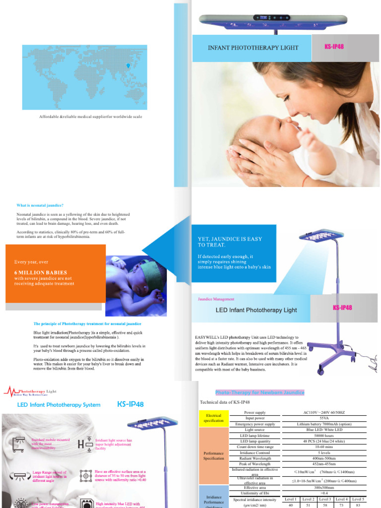 LED Phototherapy for Neonatal Jaundice | PDF | Neonatal Intensive Care ...